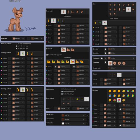 Ponytown Skin Base, Pony Town Base, Pony Creator, Town Outfits, Pony Town, Tan Skin, Base Colour, My Little Pony, Feel Free