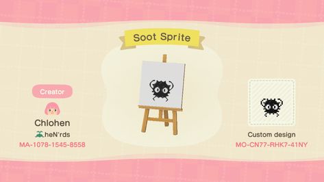 Kawaii Island, Soot Sprite, Ac New Leaf, Soot Sprites, Animal Crossing Wild World, Qr Codes Animal Crossing, Animal Crossing Characters, Animal Crossing Villagers, Rainbow Painting