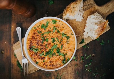 Crab Thermidor Recipe | Greendale Farm Shop Crab Thermidor Recipe, Thermidor Sauce, Elegant Meals, Lobster Thermidor, Crab Recipes, Farm Shop, Fresh Chives, White Meat, Crusty Bread