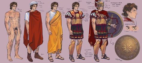 ArtStation - Macedon Greek Clothes Male, Roman Characters, The Beginning Of The End, Greek Mythology Art, Mythology Art, Greek Art, Art Prompts, Historical Art, Character Design Male