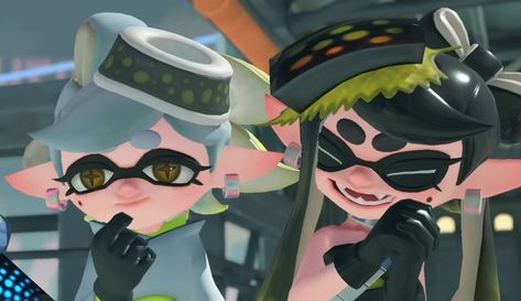 Splatoon Squid, Squid Sisters, Callie And Marie, Splatoon 3, Nintendo Art, Animal Jam, Squid Games, Splatoon, Drawing Reference Poses