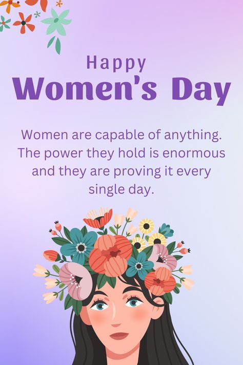 Happy Women's Day Quotes Inspirational Beautiful, Happy Woman's Day Quotes, Happy Womens Day Quotes, Women's Day Quotes, Good Woman Quotes, Happy Womens, Happy Women's Day, Day Quotes, Personal Quotes