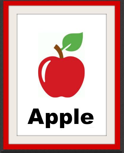 Apple Front A For Apple Worksheet, Apple Flashcard, Apple Word, English Primary School, A For Apple, Alphabet Flash Cards Printable, English Activities For Kids, Alphabet Pictures, Free Kindergarten Worksheets