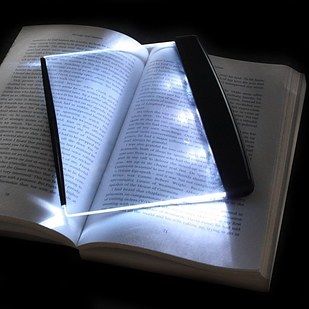 A book light that illuminates an entire page — so they can stay up reading while you go the eff to sleep. | 24 Gifts For Your Significant Other That Are Secretly For Yourself Light Reading Books, Lampe Metal, Traditional Books, Book Lamp, Book Light, Night Book, Light Panel, Stil Elegant, Led Panel Light