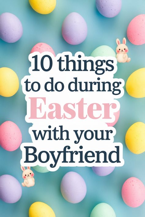 Looking for the best ways to celebrate Easter with your boyfriend this year? Check out our ultimate guide of 10 things you can do together during the Easter season. From planning a romantic picnic in the park, to creating personalized Easter eggs, there are plenty of fun and creative activities to enjoy as a couple. Discover unique date ideas such as baking sweet treats, going on an Easter egg hunt, or simply watching classic holiday movies cuddled up on the couch. Easter Popcorn, Easter Movies, Classic Holiday Movies, Personalized Easter Eggs, Unique Date Ideas, Romantic Picnic, Holiday Movies, Romantic Ideas, Romantic Picnics