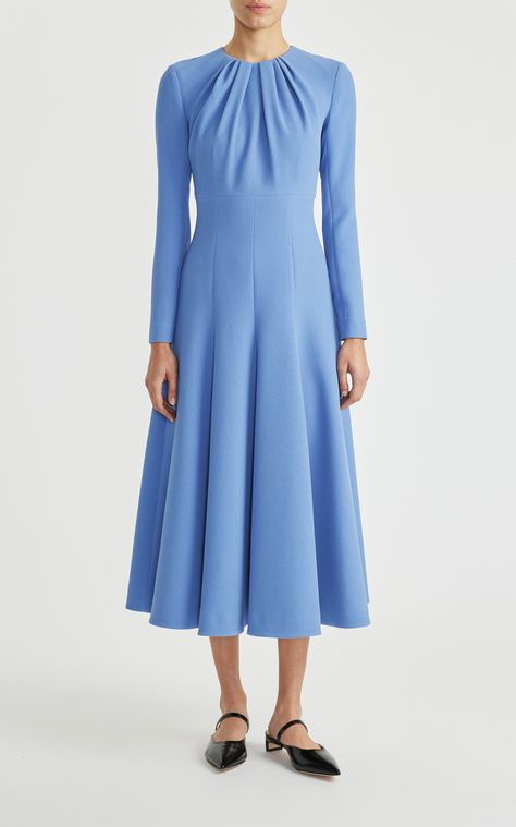 Emilia Wickstead Dress, Emilia Wickstead, Royal Outfits, Daytime Dresses, 2024 Collection, Fall 2024, Pre Fall, Minimal Fashion, Fashion Classy