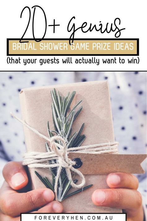 Bridal Shower Game Prizes Guests' will LOVE! - For Every Hen Bridal Shower Door Prizes Ideas, Bridal Shower Prize Ideas For Guests, Bridal Shower Keepsake Ideas, Bridal Shower Door Prizes, Gift Card Bridal Shower Ideas, Bridal Shower Basket Ideas Door Prizes, Bridal Shower Gifts For Guests Games Prize Ideas, Wedding Shower Game Prizes, Bridal Shower Raffle Ideas