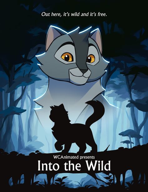 Warrior Cats Poster Art, Warrior Cats Poster, Warrior Cats Matching Pfp, Warrior Cats Bookmarks, Warrior Cats Into The Wild, Warrior Cats Movie, Warrior Cats Fan Art Ocs, Warrior Cats Pfp, Warrior Cats Wallpaper