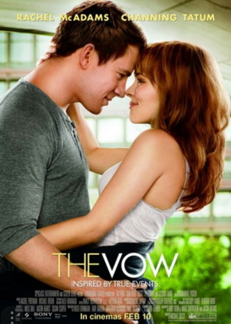 The Vow Film Romance, Chaning Tatum, Bride Wars, The Vow, Britt Robertson, Zachary Levi, Movies Worth Watching, See Movie, Chick Flicks