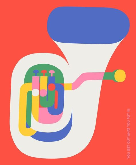 Adrian Johnson (@adrianjohnsonstudio) • Instagram photos and videos 2023 Animation, Adrian Johnson, Cd Album Covers, Chili Beans, Brooklyn Brewery, Geometric Illustration, Music Illustration, Classic Camera, Obstacle Course