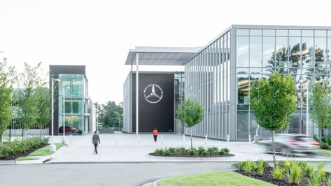 Mercedes Benz Headquarters, Sandy Springs Georgia, Open Office, Office Environment, Roof Deck, Architectural Design, Interior And Exterior, Showroom, Architecture Design