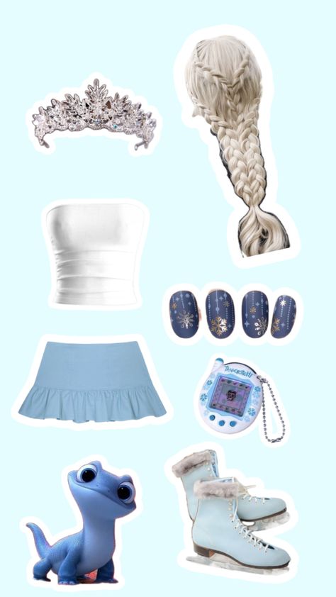 Queen Elsa outfit ~inspo~ Elsa Halloween, Elsa Halloween Costume, Elsa Outfit, Elsa Costume, Bachelorette Trip, Queen Elsa, Halloween Inspo, Summer Wardrobe, Halloween Costume