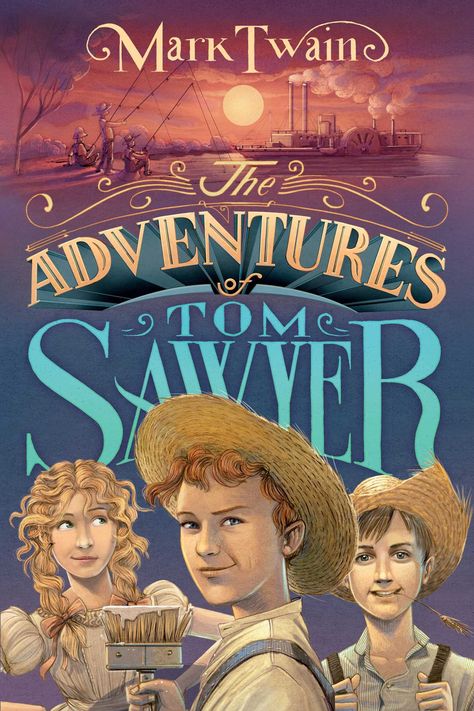 The Adventures of Tom Sawyer - Mark Twain The Adventures Of Tom Sawyer, Tarzan Of The Apes, Adventures Of Tom Sawyer, Adventures Of Huckleberry Finn, Gulliver's Travels, Huckleberry Finn, Book Haul, Leagues Under The Sea, Tom Sawyer