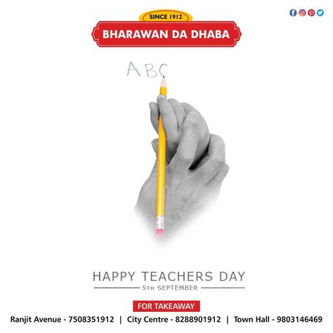 The best teachers in the world don’t give you answers to your questions. Instead, they spark within you a desire to find the answers yourself. Happy Teachers' Day! Remarks For Report Card, Instagram Hashtags For Likes, Hashtags For Likes, Teachers Day Poster, Flex Banner Design, Graphic Design Posters Layout, Digital Advertising Design, Social Media Branding Design, World Teachers