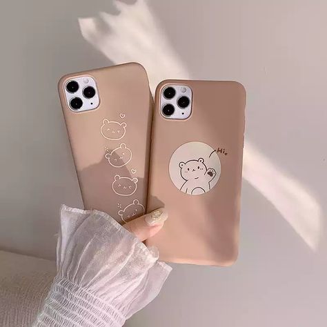 cartoon teddy iphone caseone of my personal favoritesavailable for most iphone models!... Korean Phone Cases, Korean Phones, Diy Phone Case Design, Couples Phone Cases, Bear Cute, Kawaii Phone Case, Collage Phone Case, Pretty Iphone Cases, Pretty Phone Cases