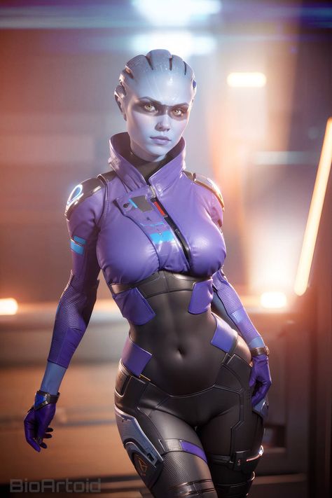 mass effect Scifi Woman Character Design, Mass Effect Biotics, Mass Effect Ashley, Mass Effect Jack, Mass Effect Tattoo, Mass Effect Comic, Mass Effect Tali, Female Alien, Cortana Halo