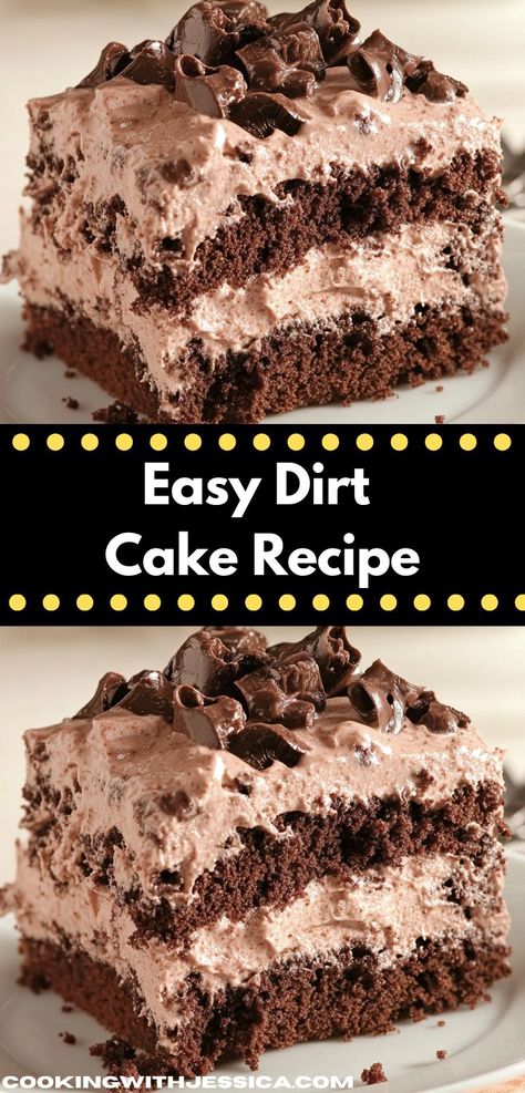 Discover a dessert that’s both playful and tasty! This Dirt Cake Recipe is not only simple to make but also brings joy to any occasion. Enjoy the rich flavors and creamy layers with your loved ones. Dirt Cake Birthday, Easy Dirt Cake, Assorted Cheesecake, Dirt Cakes, Dessert Ideas Simple, Dirt Cake Recipe, Dirt Cake Recipes, Rich Cheesecake, Tasty Cookies