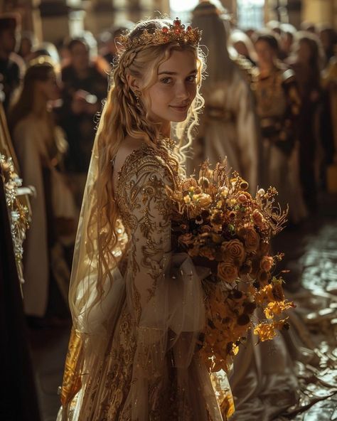 Blonde Princess Character Inspiration, Princess Fantasy Aesthetic, Blonde Princess Aesthetic, Medieval Aesthetic Princesses, Princesa Aesthetic, Royal Queen Aesthetic, Medieval Photoshoot, Targaryen Princess, Princess Fantasy