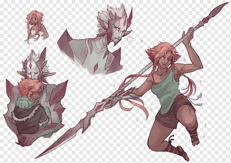 Dnd Spear, Throwing Spear, Samurai Illustration, Angel Illustration, Crusader Knight, Female Elf, Dragon Illustration, Cartoons Png, Legendary Creature