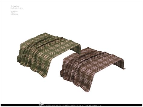 The Sims Resource - Agnes - bed blanket Sims 4 Metal Bed, Sims4 Blanket Cc, Sims 4 Bed Cc Blankets, Sims 4 Blanket, Sims 4 Cc Blankets, Sims 4 Bedding, Sims 4 Blanket Cc, Bed Cc Sims 4, Sims 4 Bed Cc