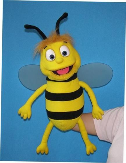 Bee Puppet, Foam Puppet, People Puppets, Dummy Doll, Ventriloquist Puppets, Bird Puppet, Bee Sock, Masks Kids, Custom Puppets