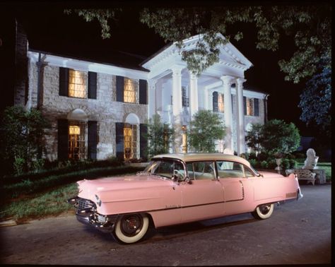 Elvis Pink Cadillac, Graceland Elvis, Elvis Graceland, Elvis Presley Graceland, Graceland Memphis, Pink Cadillac, King Of Rock And Roll, Elvis And Priscilla, Cadillac Fleetwood