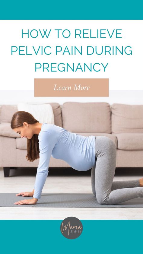 Pelvic Pain During Pregnancy, Pelvic Pain Relief, Sciatic Nerve Stretches, Pregnancy Yoga Poses, Round Ligament Pain, Third Trimester Pregnancy, Pelvic Bone, Back Stretches For Pain, Lower Back Pain Relief