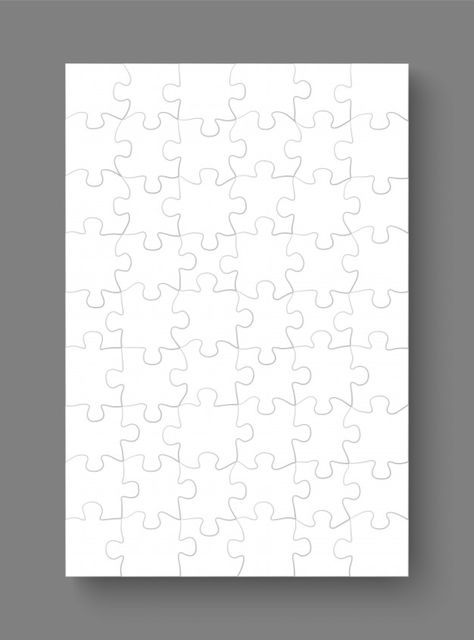 Puzzle Piece Template, Free Puzzles, Pop Art Comic, Pet Logo Design, Art Comic, Vector Background Pattern, Puzzle Piece, Graphic Editing, Mockup Templates