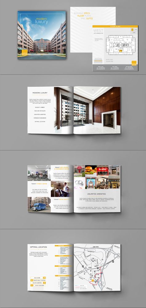 Architectural Brochure Design, Real Estate Brochure Design Creative, Property Brochure Design Layout, Building Brochure Design, Real Estate Brochure Design Layout, Housing Brochure, Property Brochure Design, Building Brochure, Real Estate Brochure Design