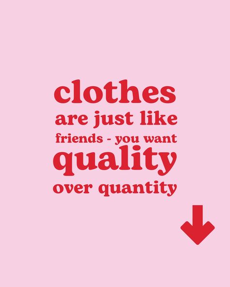 BECAUSE… 👇🏻 ❤️ The best things in life are always chosen with care. ❤️ A few good friends and a few good outfits are all you need! ❤️ Curating a wardrobe made up of quality pieces is the key to effortless style. You’ll look better, feel better, save money and be more planet friendly. ❤️ Low quality ends up doing the complete opposite! ❤️ Where do you normally shop? Could you make some shifts towards items that will last longer? ❤️ Share this post with someone who needs to hear this! #s... Good Outfits, Best Things In Life, Good Friends, Low Quality, Feel Better, Effortless Style, Save Money, Saving Money, Life Is Good