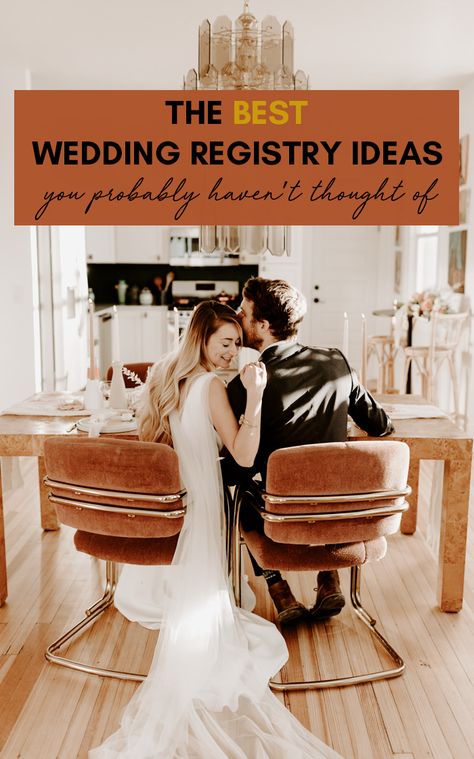 Unique Registry Items Wedding, Wedding Registry Ideas For Men, Fun Wedding Registry Ideas, What To Put On A Wedding Registry, Best Registry Items Wedding, Wedding Registry Ideas For Couples Who Live Together, Wedding Registry For Established Couple, Gift Registry Ideas Wedding, Must Have Wedding Registry Items