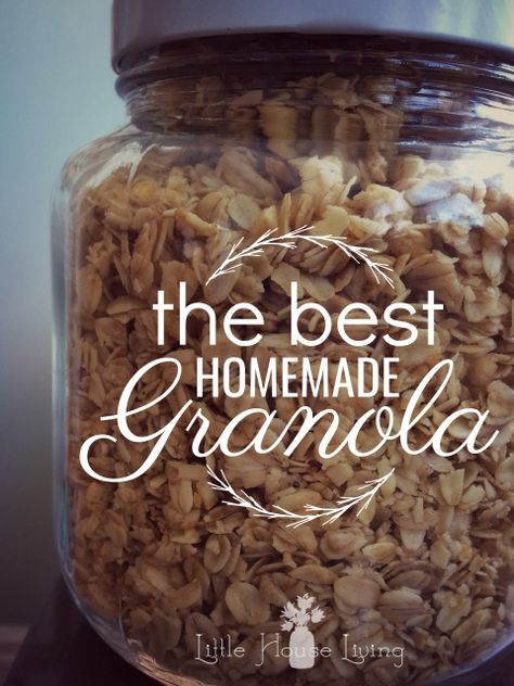 The Best Homemade Granola Best Homemade Granola, Home Made Granola, Diy Granola, Soft Granola, Granola Homemade, Make Your Own Granola, Homemade Granola Recipe, Easy Homemade Granola, Homemade Granola Healthy