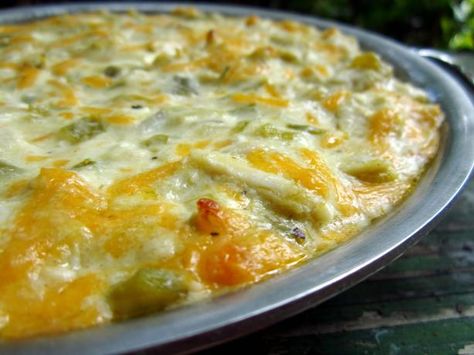 Disappearing Chicken Dip Recipe - Food.com - 253364 Shredded Cheddar Cheese, Chicken Dip, Stuffed Whole Chicken, Cook Chicken Breast, Chicken Soup Recipes, Chicken Recipes Casserole, Chicken Dishes Recipes, Green Chilies, Chicken Casserole