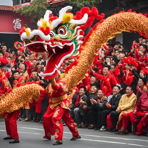 #chinadragon #chinesedragon #dragonfestivali #ai #aiimages Prompt : A Chinese dragon dance during the Lunar New Year celebrations. Chinese Dragon Festival, Chinese Dragon Dance, Chinese New Year Festival, China Dragon, China Country, Festival Aesthetic, Chinese Festival, Dragon Dance, Chinese Dragon