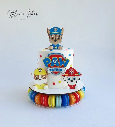 Paw Patrol Birthday Cake Boys, Birthday Cake For Son, Paw Patrol Birthday Party Cake, Paw Patrol Birthday Theme, Paw Patrol Birthday Cake, 2nd Birthday Party For Boys, 4th Birthday Cakes, 3rd Birthday Cakes, Paw Patrol Cake