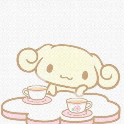 Chiffon Sanrio Icon, Sanrio Mocha, Hello Kitty Book, Sanrio Wallpaper, Phone Icon, Ethereal Art, Fluttershy, Sanrio Characters, Black And White Pictures