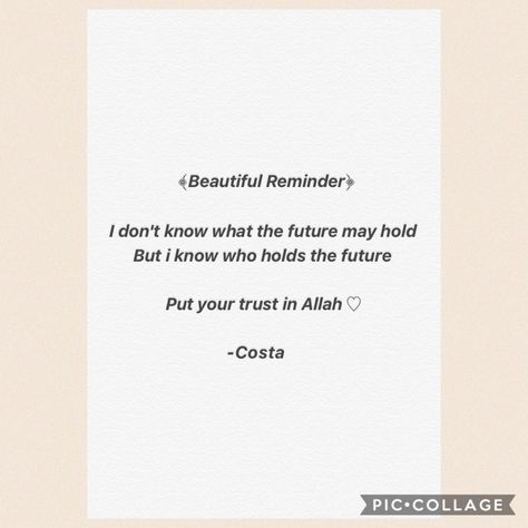 I don't know what the future may hold. But i know who holds the future ♡ Hadith Quotes, A Way Of Life, I Don T Know, Way Of Life, Don T Know, I Don't Know, Hold On, The Future, I Know