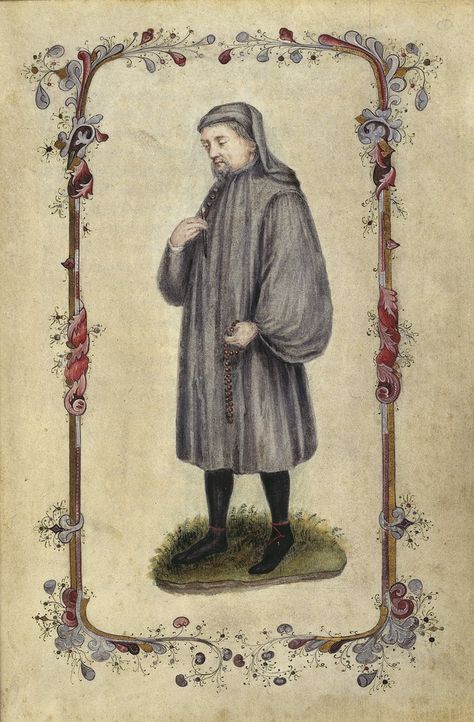 Begin. [fol. 2 recto:] wHan that Apprill with his - caption: 'Geoffrey Chaucer' by The British Library Chaucer Canterbury Tales, Geoffrey Chaucer, Canterbury Tales, English Poets, Uk History, Medieval Manuscript, Famous Authors, British Library, Canterbury