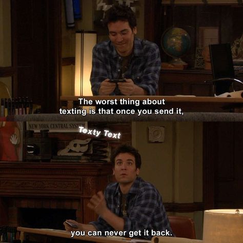 Himym Memes, Mother Quote, How Met Your Mother, Iconic Quotes, Ted Mosby, Tv Series To Watch, Movie Memes, How I Met Your Mother, Happy Words