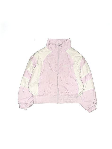 Adidas Windbreakers Size: X-Small Jackets & Outerwear - used. 100% POLYESTER, Solid | Adidas Windbreaker Jackets: Pink Solid Jackets & Outerwear - Size X-Small Pink Adidas Jacket, Pink Windbreaker, Shopping Clothes, Adidas Windbreaker, Pink Solid, Pink Adidas, Fashion Shop, Outfit Idea, Windbreaker Jacket