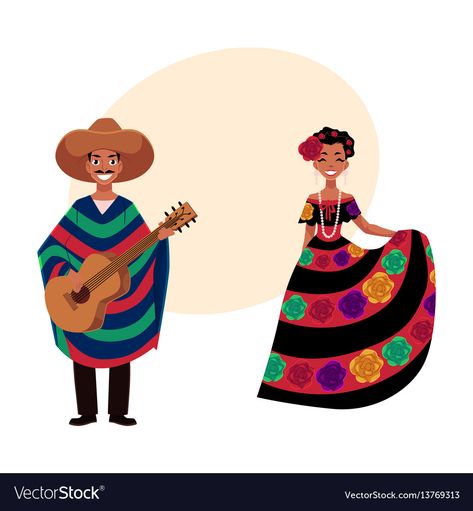 Mexican Clothes For Men, Mexico Traditional Clothes, Mexico Clothes, Mexican Illustration, Mexican Traditional Clothing, Mexican Clothes, Old Lady Cartoon, Mexican Man, Mexican People