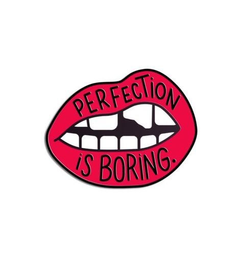 Perfection Is Boring, Post Instagram, Aesthetic Stickers, Diy Canvas Art, Diy Canvas, The Words, Body Positivity, Wall Collage, Cute Stickers