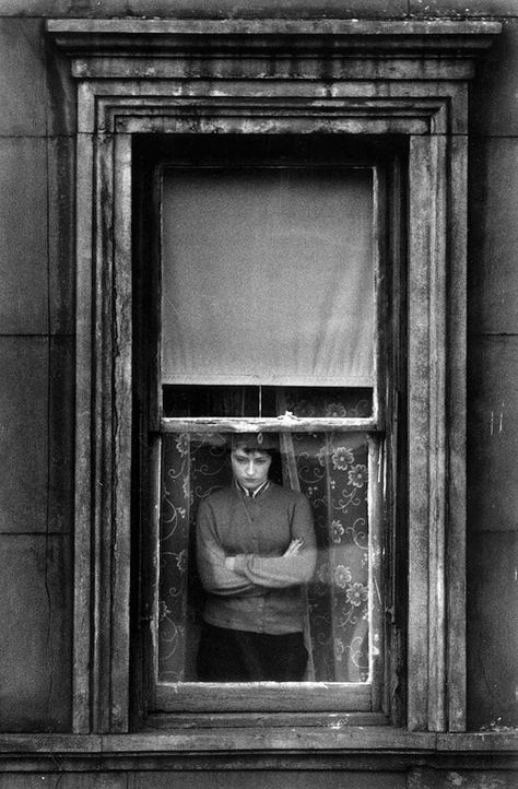 Woman at Window Yorkville, NYC, 1959 • Charles Harbutt (American 1935-) Yorkville Nyc, Jeanloup Sieff, Window Photography, Night Pictures, Foto Vintage, 인물 사진, Bw Photo, White Photo, Black And White Photographs