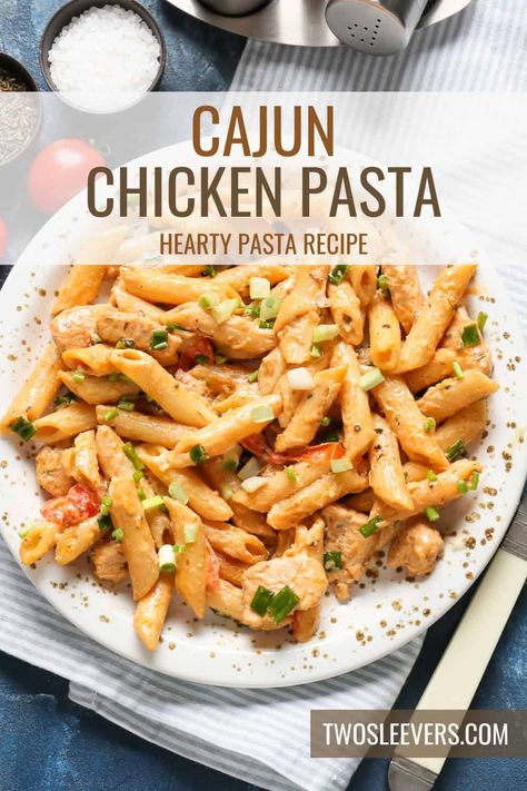 One Pot Cajun Pasta, Cajun Style Chicken, Hearty Pasta Recipes, Cajun Chicken Pasta Recipe, Cajun Pasta Recipes, Creamy Cajun Chicken Pasta, Creamy Cajun Chicken, Cajun Chicken Pasta Recipes, Cajun Turkey