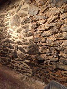 repairing basement stone wall with lime mortar Lime Pointing Stone, Repointing Stone Foundation, Stone Basement Ideas, Lime Mortar Pointing, Stone Wall Basement, Stone Basement Remodel, Stone Basement, Fake Stone Wall, Lime Mortar