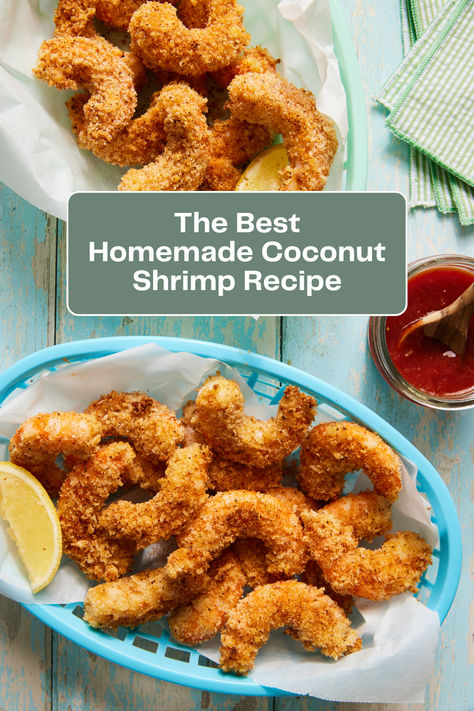 This combination of sweet coconut and savory shrimp is a true taste sensation. Join us in our island state-of-mind and take your taste buds on a flavor vacation by giving this coconut shrimp a try. Shrimp Ideas, Cheap Casserole Recipes, Gf Dinners, Shrimp Dipping Sauce, Shrimp Coconut, Coconut Shrimp Recipe, Seafood Ideas, Dinner Seafood, Coconut Shrimp Recipes