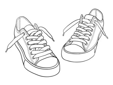 Cartoon Sneakers, Converse Logo, Pencil Drawings For Beginners, Shoes Quotes, Music Drawings, Pastel Sec, Fashion Design Sketchbook, Black Cartoon Characters, Sneaker Art