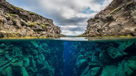 Monte Everest, Wild Animals Photography, Iceland Travel Guide, Thingvellir National Park, Visit Iceland, Iceland Travel, Split Level, Free Stock Photos Image, Cloudy Day