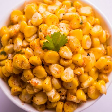 American Masala Sweet Corn Sweet Corn Recipes, Garam Masala Powder, Spicy Corn, Easy Peasy Recipes, Corn Recipe, Chaat Recipe, Sweet Coffee, Persian Food, Corn Recipes