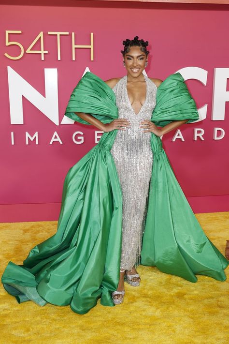 See All the Red-Carpet Looks from the 54th NAACP Image Awards Brandon Blackwood, Coco Jones, Naacp Image Awards, Regina Hall, Bibhu Mohapatra, Levian Jewelry, Sheryl Lee, Glamorous Look, Michael Costello